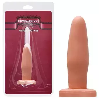 Plug Anal Iniciante Maciço 10 X 2,8Cm Dominatrixxx