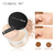 Pó Solto Focallure à Prova D'água com Puff para Acabamento Transparente de Maquiagem Facial.