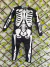 Macacão infantil com estampa de esqueleto - Halloween - comprar online