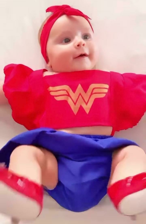 Romper Mulher Maravilha