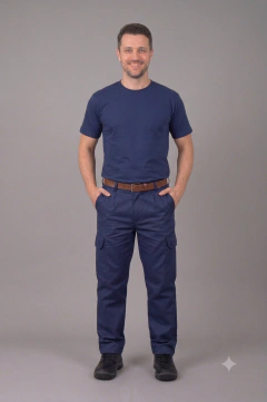Remera azul