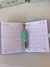 Mini Caderno com caneta Labubu