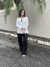 Blazer Blair Off White - Luu Store