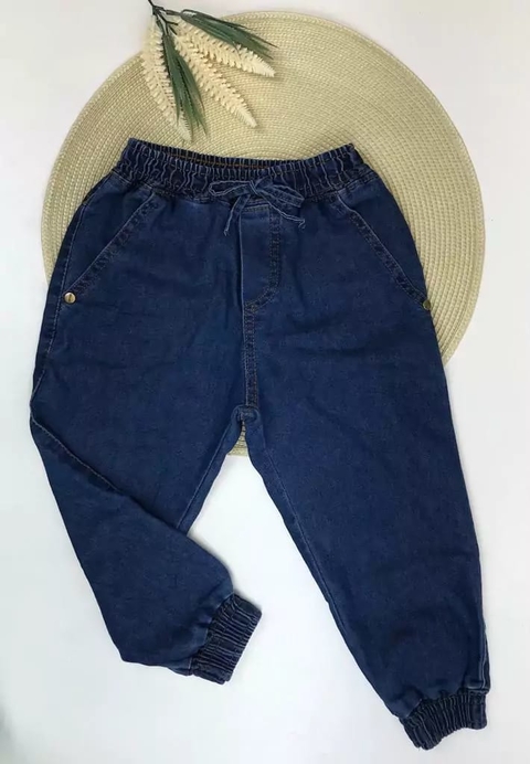 Calça Infantil Jogger Jeans Hard Menino