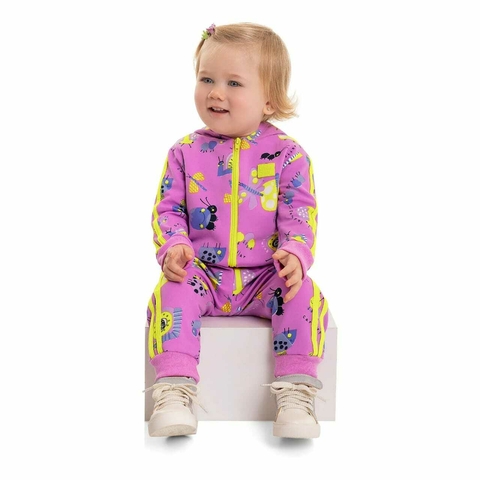 Conjunto Jaqueta e Calça Bebê Menina