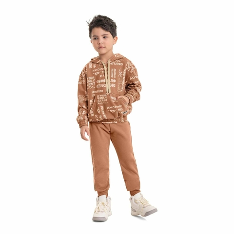 Conjunto Infantil Blusão e Calça Menino