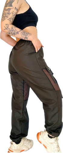 Pantalon Jogger Cargo Babucha Tirador Microfibra - comprar online