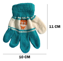 Guantes Infantiles Magicos Niño Niña Abrigo Invierno Lana - Novus indumentaria
