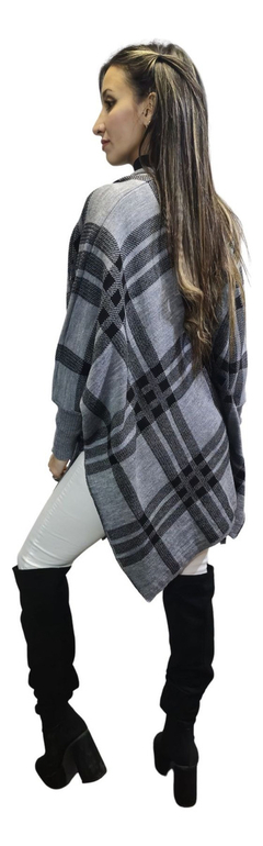 Pashmina Poncho Escoses Manton Mujer Abrigo Capa Ruana Moda - comprar online