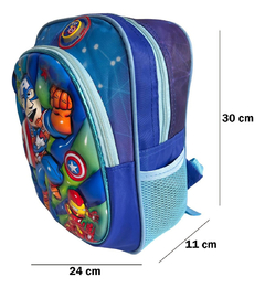 Mochila Espalda 12 Jardin 3d Termoformada Luz Infantil - comprar online