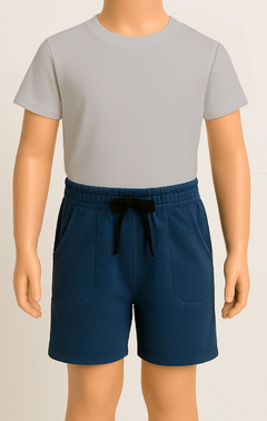 Pantalon Corto Short Escolar Colegial Algodon Uniforme