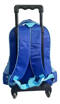 Mochila Con Carro Personajes 3d 18 Con Luz Escolar Infantil en internet
