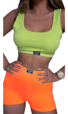 Short Mujer Deportivo Pantalon Corto Lycra Liso Moda Dama en internet