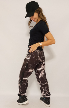 Pantalon Jogger Trueno Rayo Babucha Cargo Microfibra Moda - Novus indumentaria
