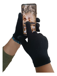 Imagen de Guantes Magicos Tejidos Touch Screen Tactil Celular Unisex