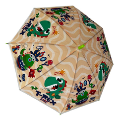 Paraguas Infantil Colores Automatico Para Lluvia Niño Niña