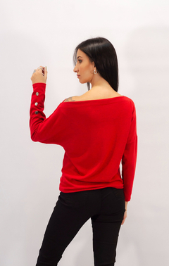 Sweaters Lanilla Cuello Bote Mujer - Novus indumentaria