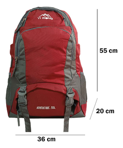Mochila Camping Mochilero 55 Lts Urbana Notebook Reforzada - tienda online