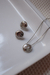 conjunto circulo c/ pedras zirconia - comprar online