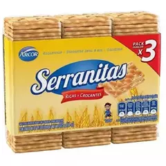 Serranitas x 3 unids. x 105 grs.
