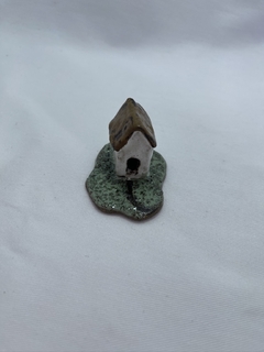 Miniatura de Casas em cerâmica, feito a mão. - comprar online