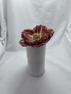 Flor difusora em cerâmica, feita à mão. na internet