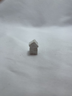 Miniaturas de Casas em Cerâmica, feita à mão.