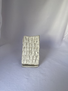 Porta vela casinha em cerâmica, feito à mão. - comprar online