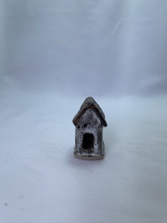 Miniatura de Casas em cerâmica, feito a mão.