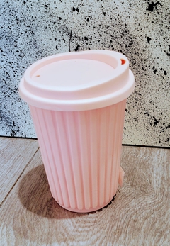 Vasos rayados pastel - tienda online