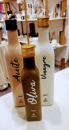 Aceitera / vinagrera con tapa a rosca 250ml o 500ml - tienda online