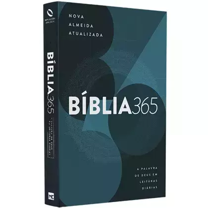 Bíblia 365 Azul | NAA | Letra Grande | Capa Brochura - comprar online