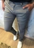 Calça Sarja Alfaiataria Cinza Grafite - comprar online