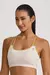 TOP HYPER ALCAS DUPLAS E COSTAS NADADOR OFF WHITE
