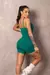 Macaquinho Fitness Seamless Balance Verde