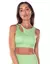 Top Assimetrico Seashore Verde Menta