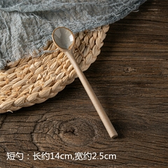 Colher de Sopa de Cerâmica Talheres Japoneses Colher para Comer Criativo Colheres de Cabo Longo Cozinha Utensílio de Cozinha Ferramenta Colher de Chá Para Kicthen - decorcia3
