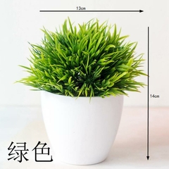 Verde Acolhedor Pinheiro Bonsai Simulação Vaso De Planta Artificial Flores Falsas Ornamento De Árvore Em Vaso Casa Jardim Decoração De Mesa De Escritório - comprar online