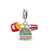 Berloque Prata 925 Pendente Fast Food