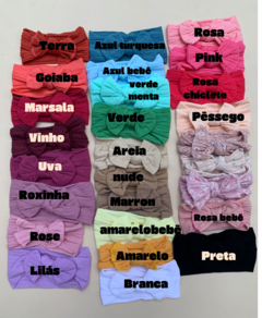 Faixa de Cabelo bebê Turbante Lola na internet