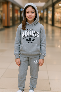 Conjunto moletom juvenil Unissex Adidas - Lolica kids