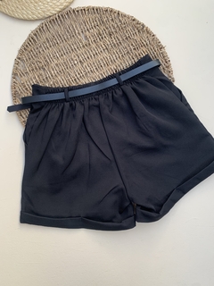 Short Alfaiataria Juvenil Preto na internet