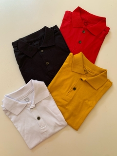 Camiseta gola polo infantil - comprar online