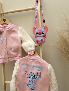 Combo PROMOCIONAL jaqueta Stitch- 1 bolsinha + Jaqueta - loja online