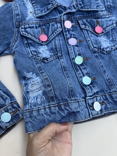 Jaqueta infantil Jeans - comprar online