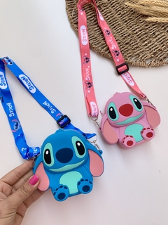 Bolsinha Stitch Azul na internet