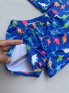 Conjunto UV Dino azul na internet