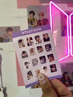 Cartela adesiva - Stray Kids - comprar online