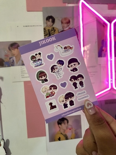 Cartela adesiva - Jikook - comprar online