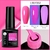 UR SUGAR 7,5ml Verniz em Gel Térmico 3 Cores Temperatura Mudança de Cor Glitter Verniz Gel UV Imersão Off UV LED Verniz Gel - vm moda e acessorios